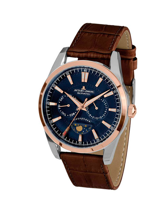 Часы Jacques Lemans Moonphase 1-1901D